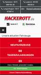 Mobile Screenshot of hackerott.de