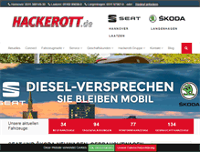 Tablet Screenshot of hackerott.de